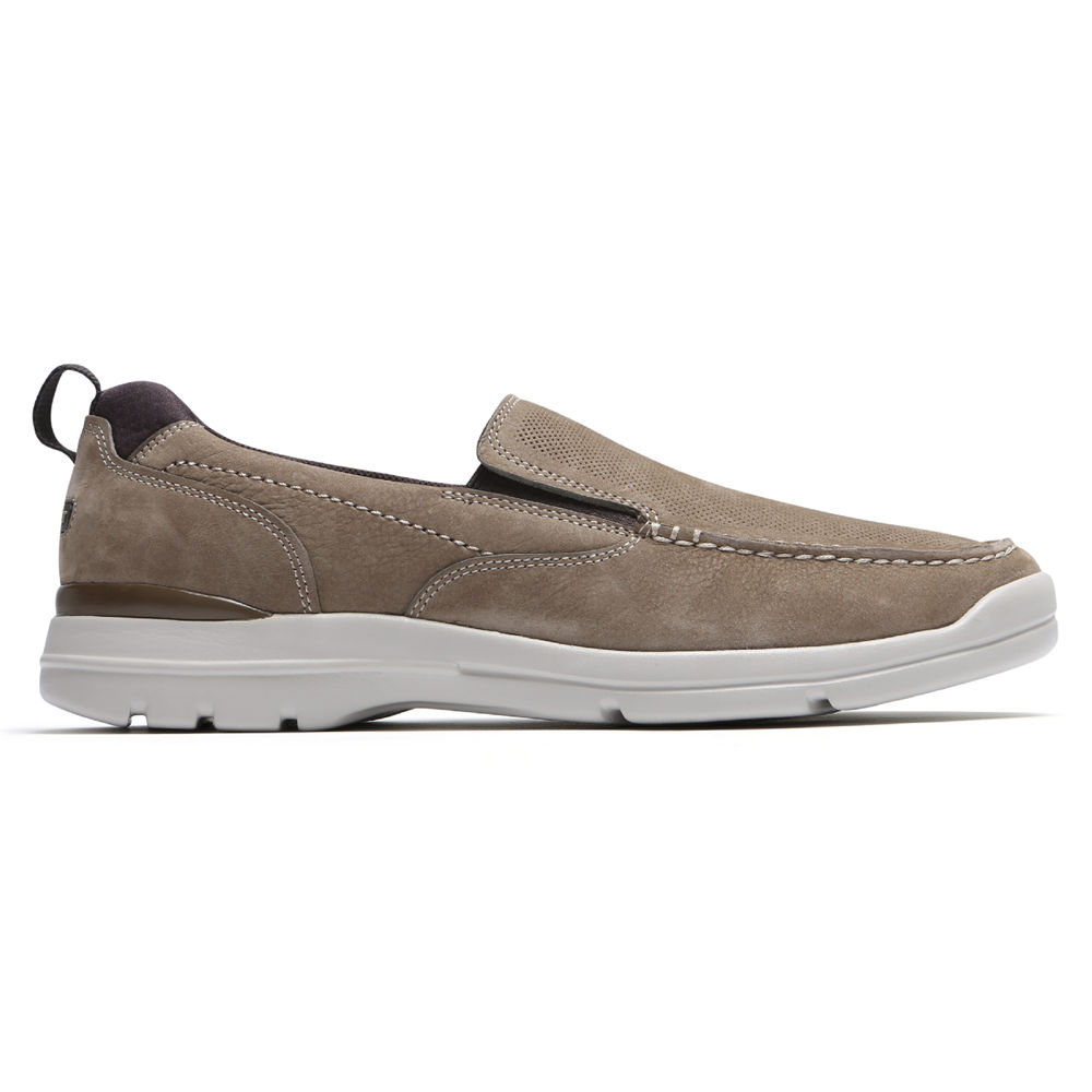 Rockport Mens City Edge - Slip-On Grey - ZEH739421